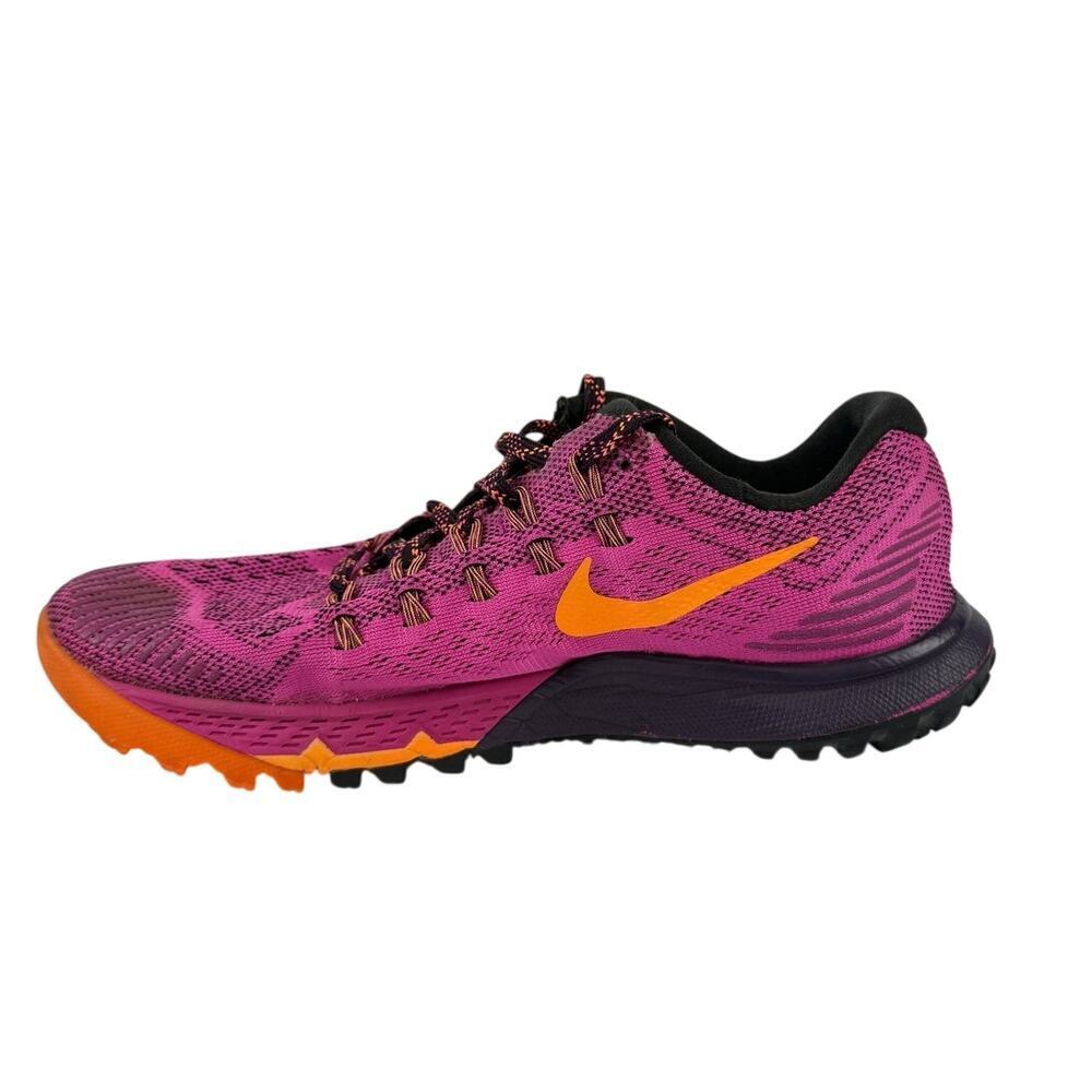 Nike Air Zoom Terra Kiger 3 Trail Running Shoes Pink Orange Women’s Size 7.5 - Picture 5 of 8